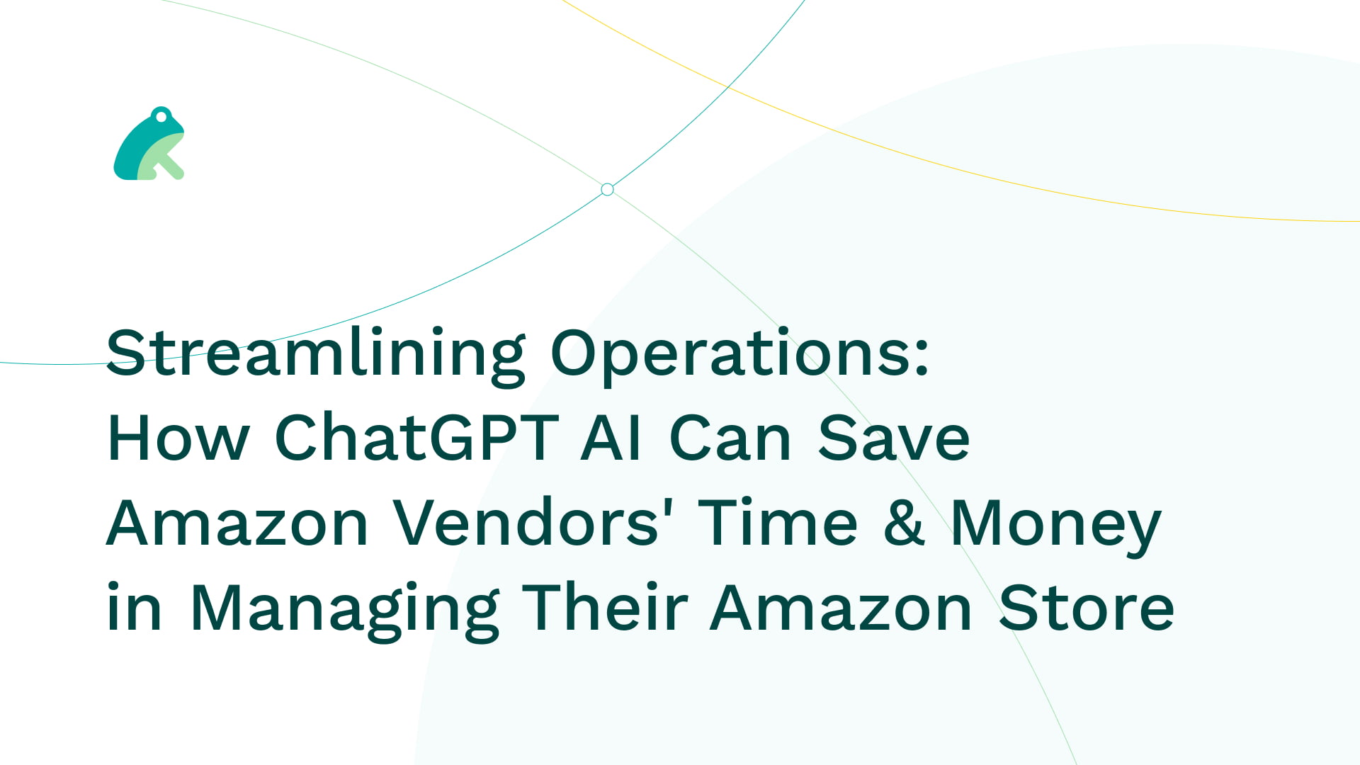 How AI Agents Save Amazon Vendors Time